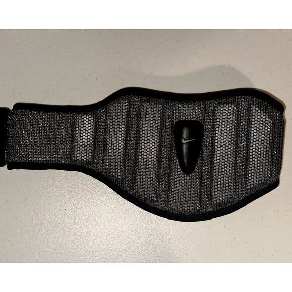 Nike Structured Weight Lifting Gym Belt Training Support XL Gray Black - Picture 1 of 3